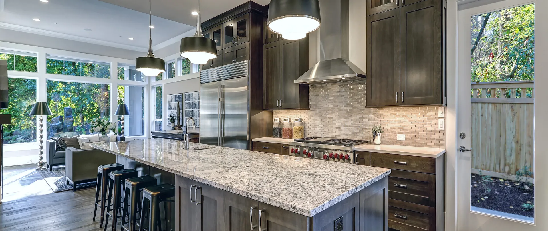 Scandinavian kitchen with light birch cabinets by CabinetEZ, Clinton, MD